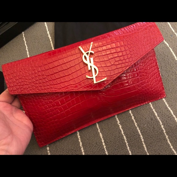 🛑SOLD🛑Authentic Ysl monogram clutch - Picture 7 of 7